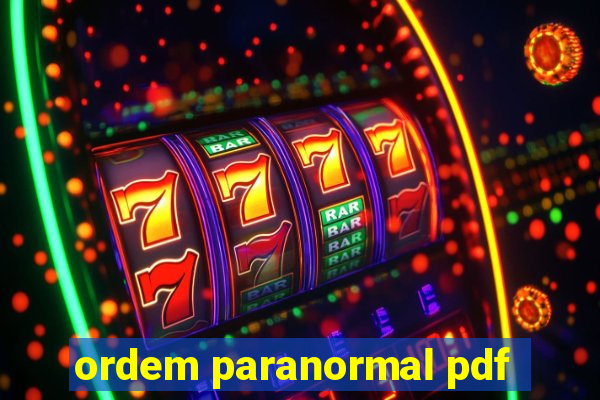 ordem paranormal pdf